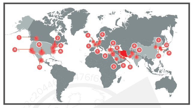 Cylance-Operation-target-country