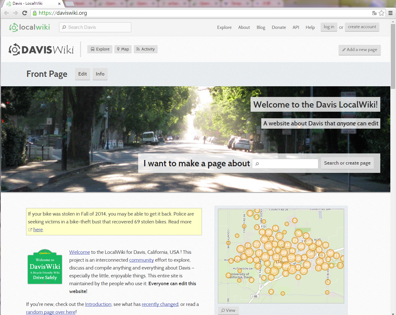 Davis - LocalWiki