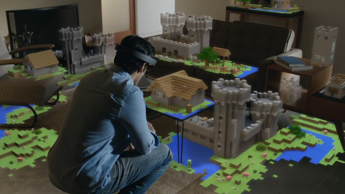 hololens minecraft