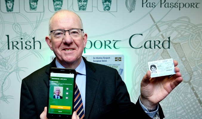 Ninister-flanagan-at-launch-of-irish-passport-card-678x400px