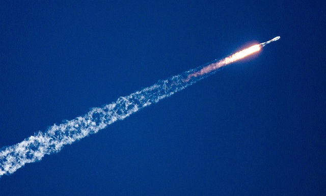 The Russian carrier rocket Soyuz-ST
