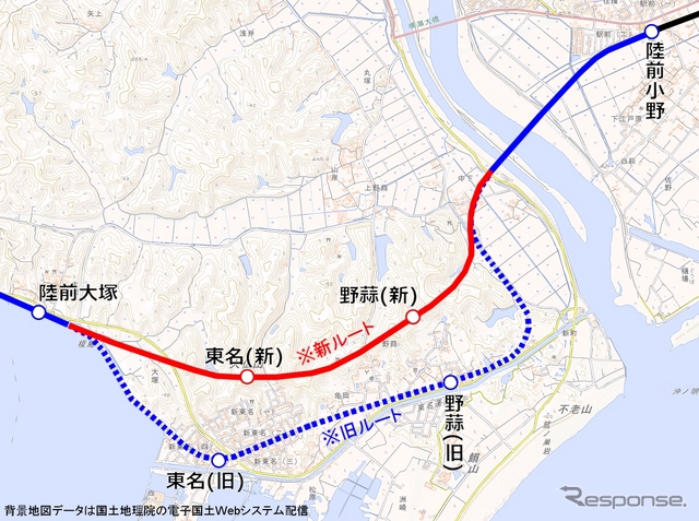 new route