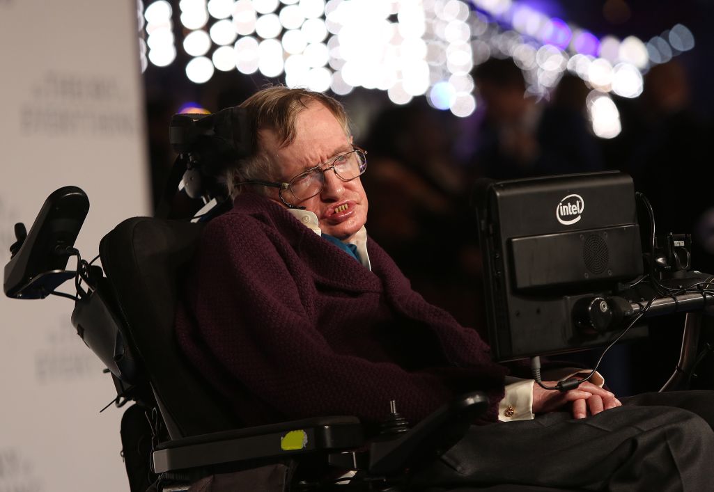 達志影像Stephen Hawking