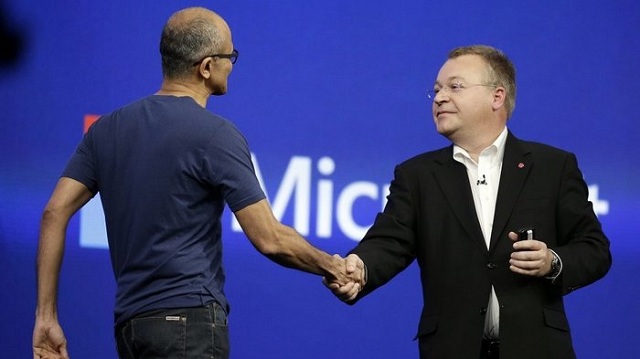 Microsoft Nadella Elop_pingwest0730