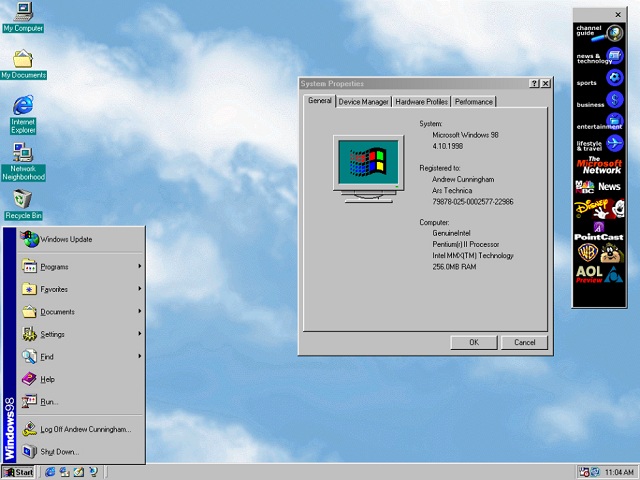 Windows 98_ifanr0730
