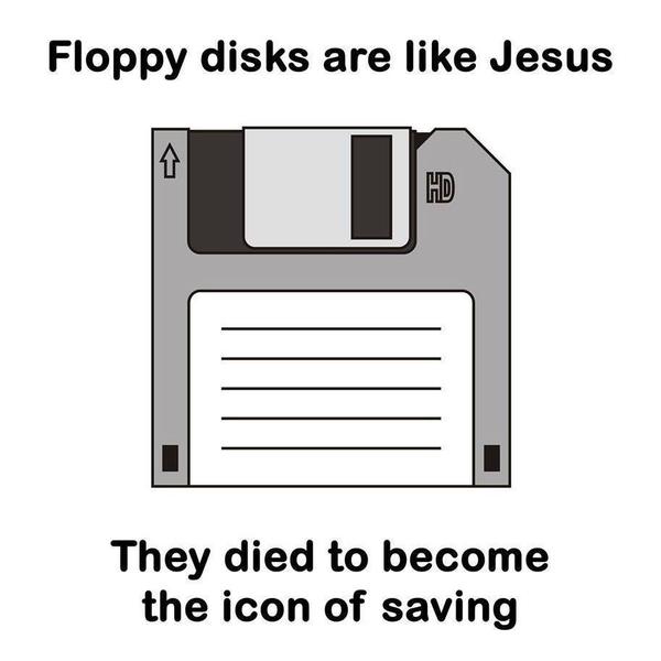 floppy are like jesus