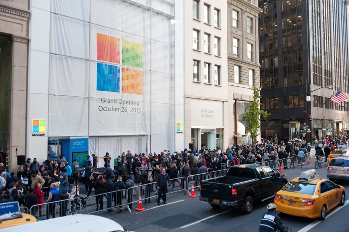 Microsoft Opens Flagship Store On New York