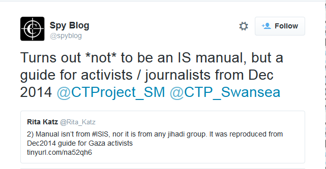 2015-11-24 18_04_35-Spy Blog on Twitter_ _Turns out _not_ to be an IS manual, but a guide for activi
