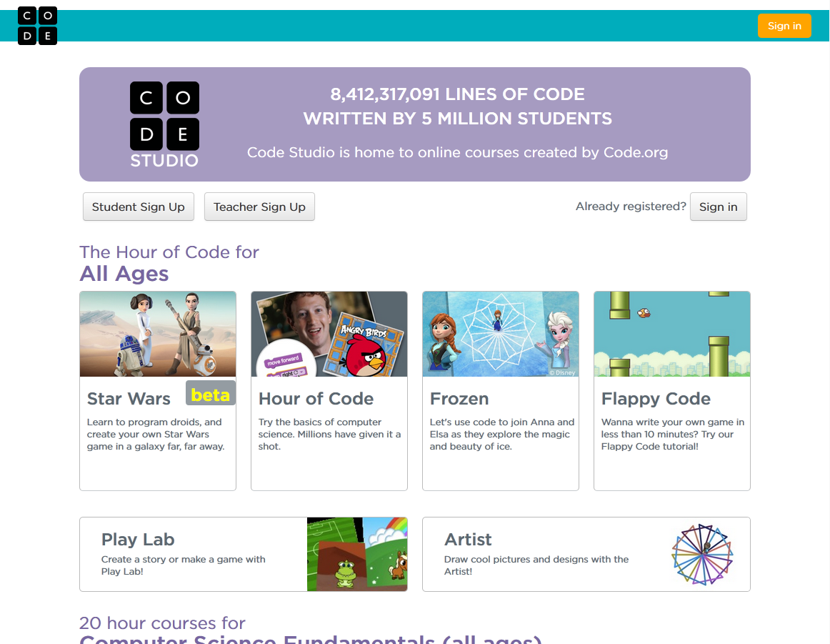 Hour-of-Code-list