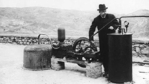Piero Ginori Conti Geothermal generator