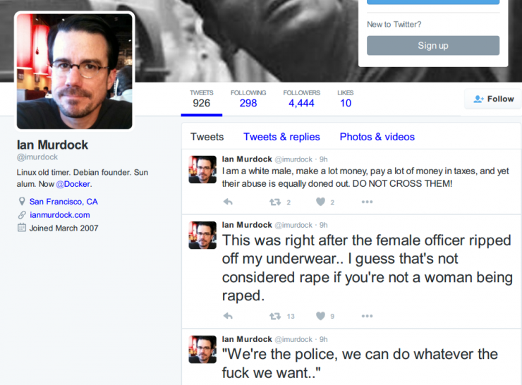 Ian Murdock Twitter_leiphone1231
