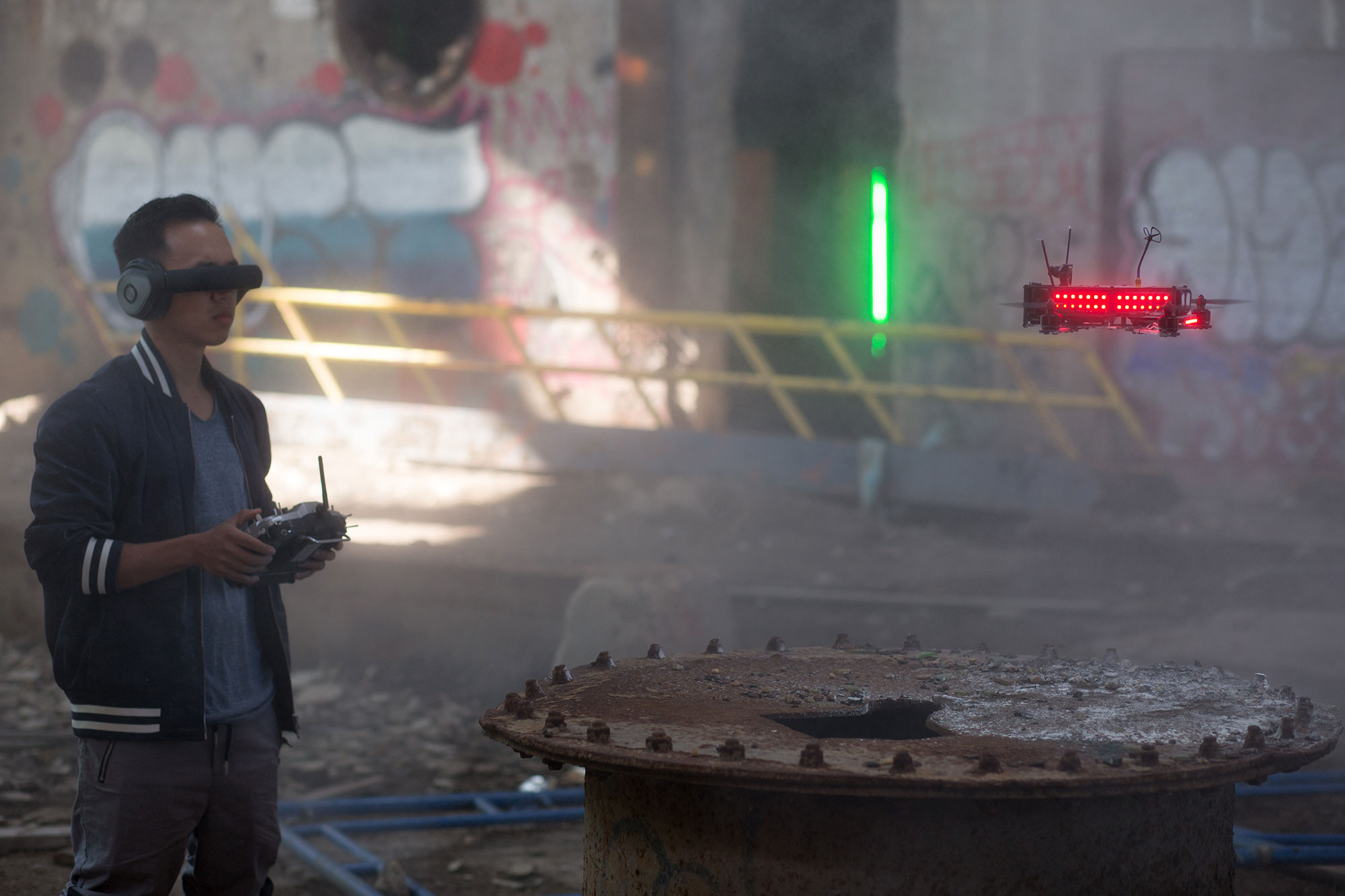 the drone racing league
