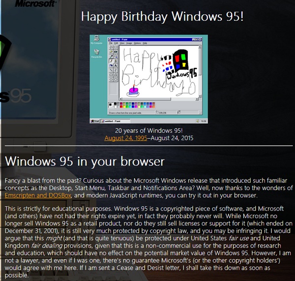 windows 95 in your browser_techbang0201