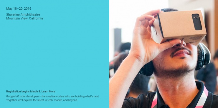 Google IO may 18-20