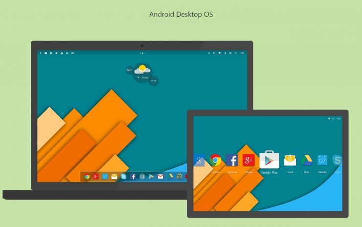 Google desktop OS