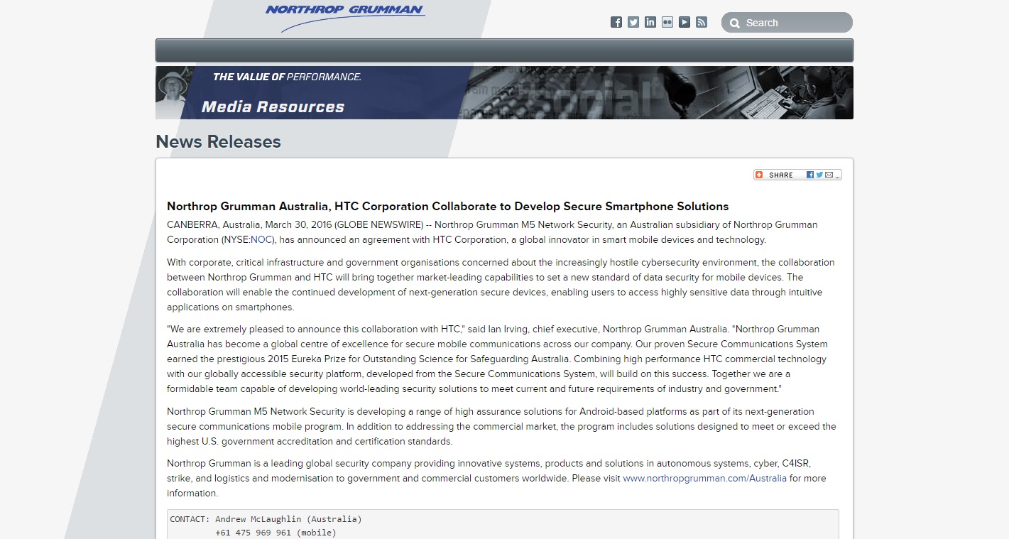 Northrop Grumman