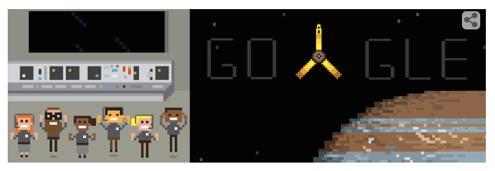 google doodle juno