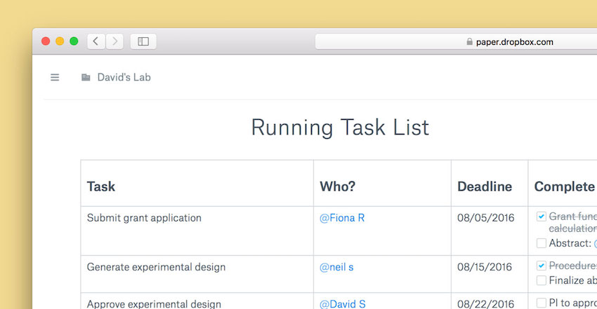 Dropbox-Paper-beta_task-list