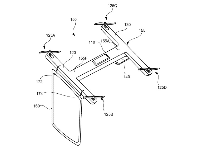 Google projection drone