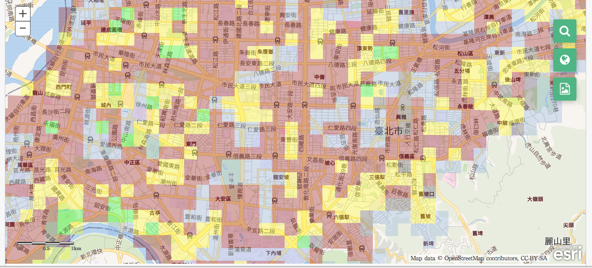 Taipei-Soil-map-Wikimedia-map-beta