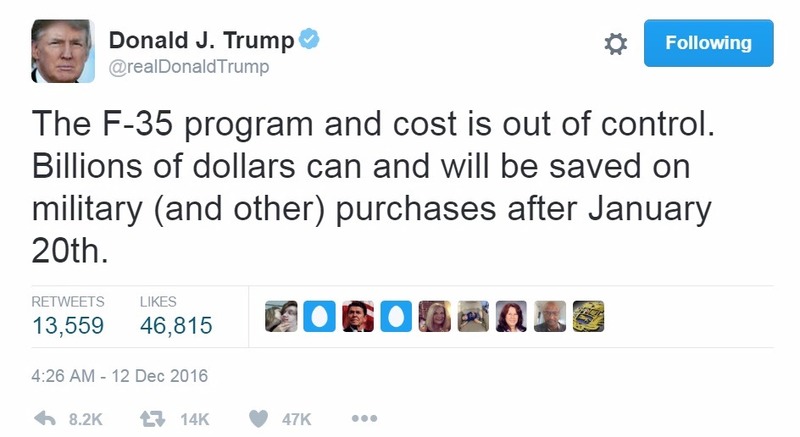F-35 trump