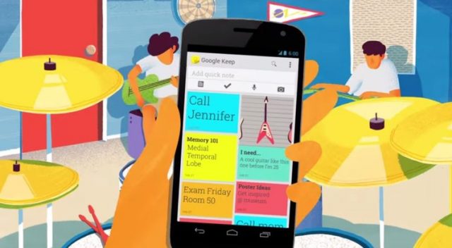 google keep