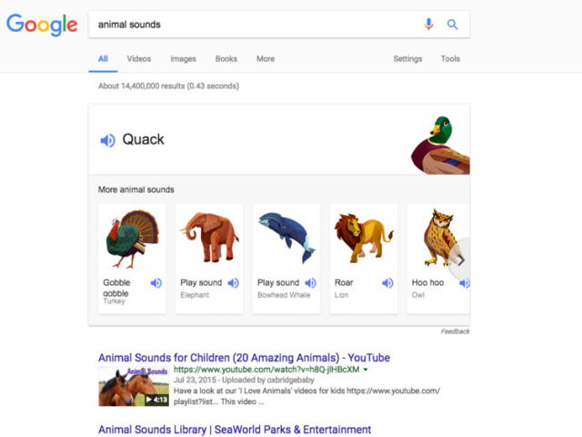 animal sounds