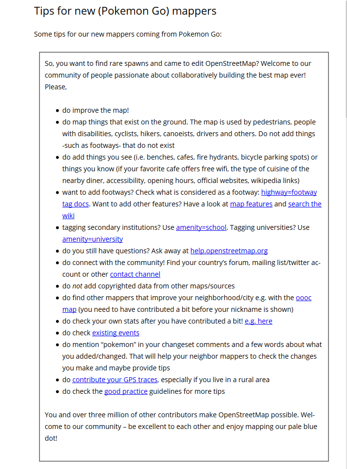 Tips for new (Pokemon Go) mappers _ OpenStreetMap Blog