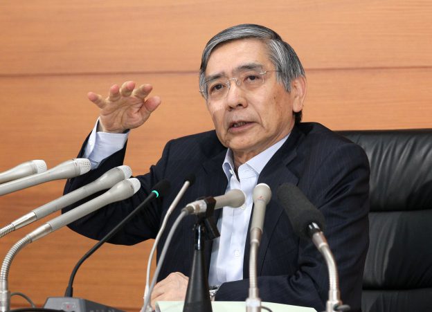日銀準備出手？黑田重申：負利率仍有下調空間