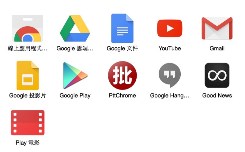 Chrome 商店移除線上應用程式項目,預計 2018 年第一季停止支援