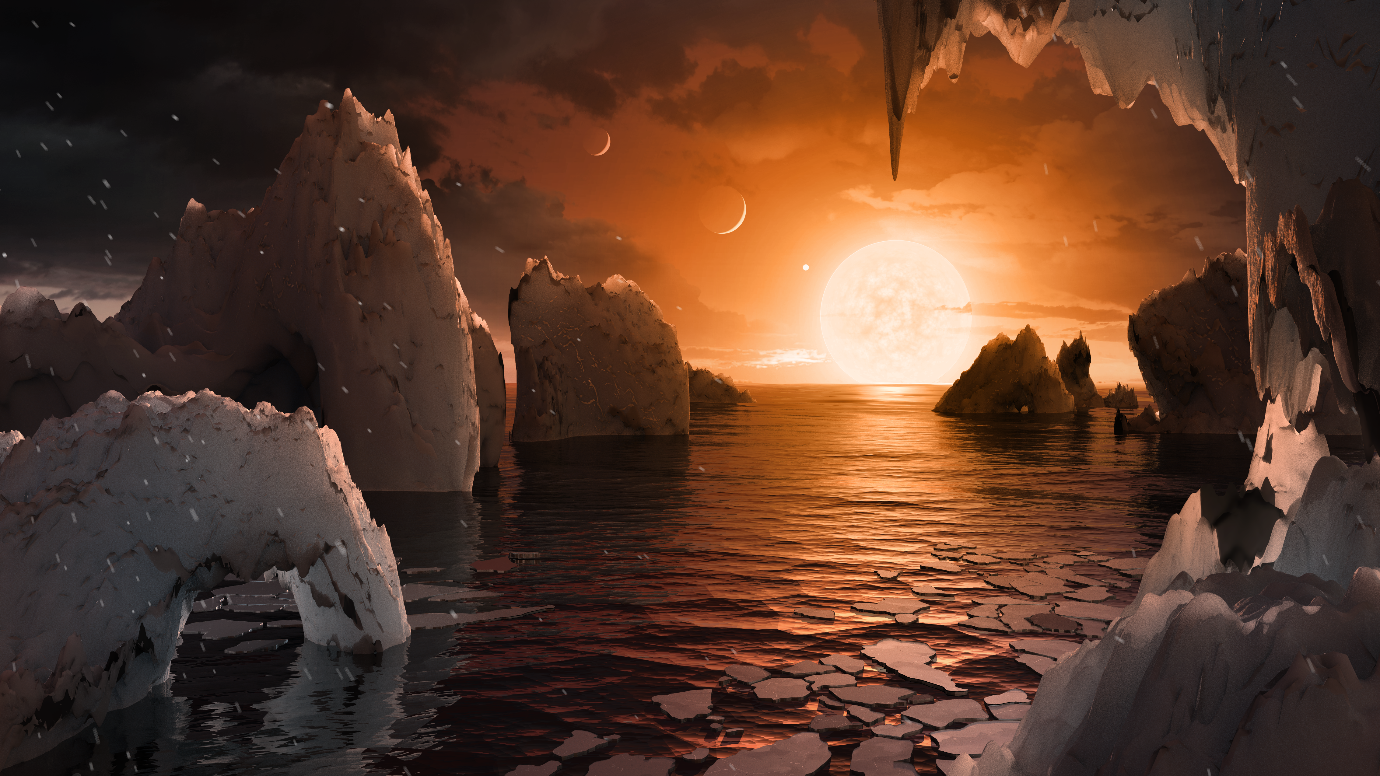 TRAPPIST-1 圖片來源:NASA