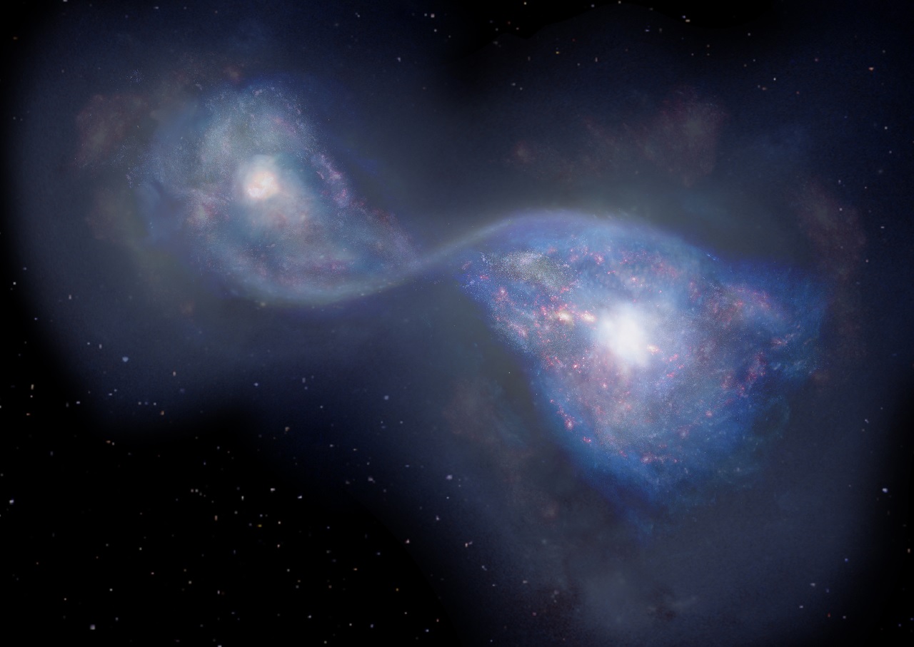 大爆炸後不到10 億年 發現史上最早的星系併合事件 Technews 科技新報