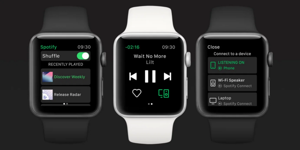 Spotify 終於支援Apple Watch 