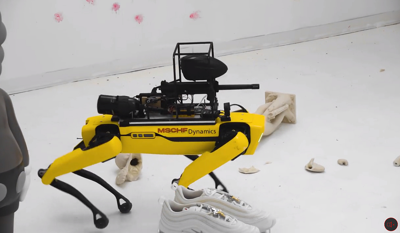 惡作劇組織幫機器狗Spot 架上彩彈槍，波士頓動力怒回| TechNews 科技新報