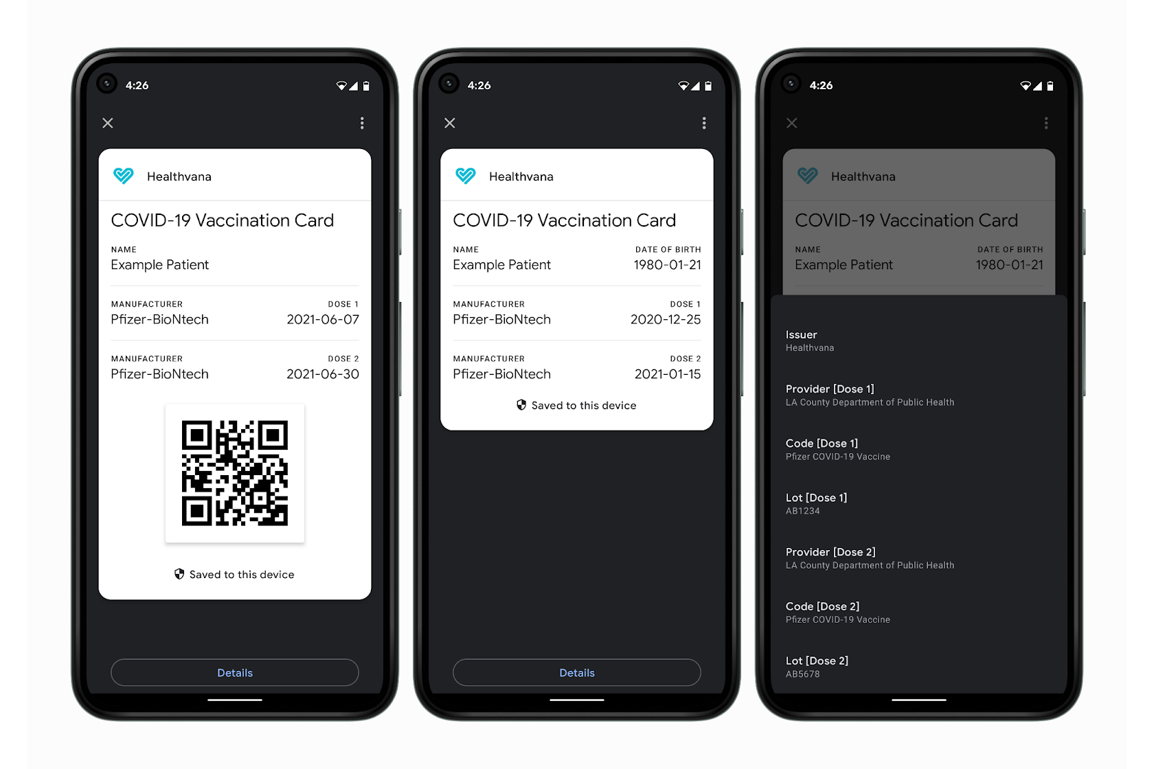 COVID-19 疫苗接種卡可存成 Google Pay 票證，在美率先推出 - Vimarsana News