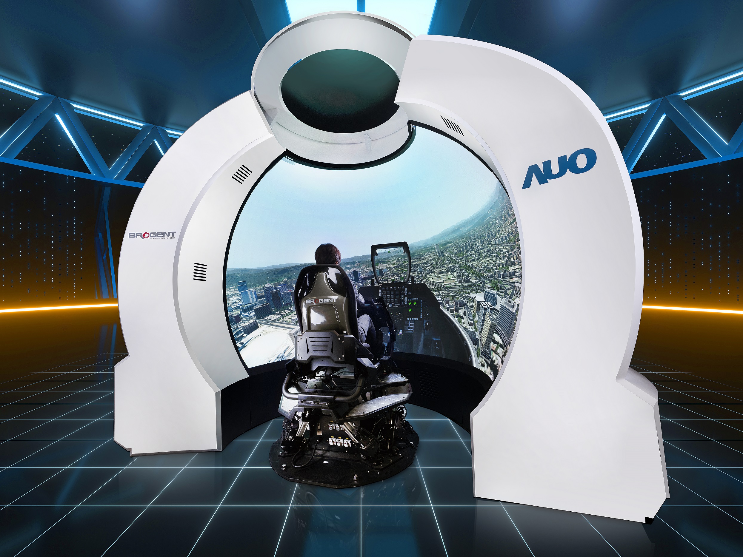 友達touch Taiwan 打造 球型模擬艙 以aled 顯屏技術攻元宇宙 Technews 科技新報