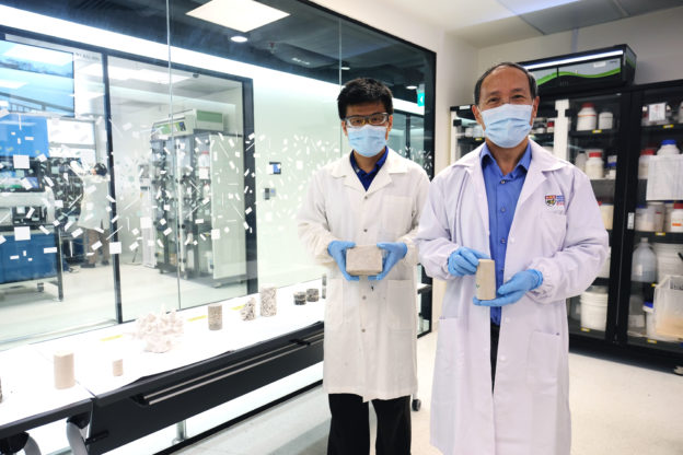 來自污泥與尿液，新加坡環保水泥成功修復石雕