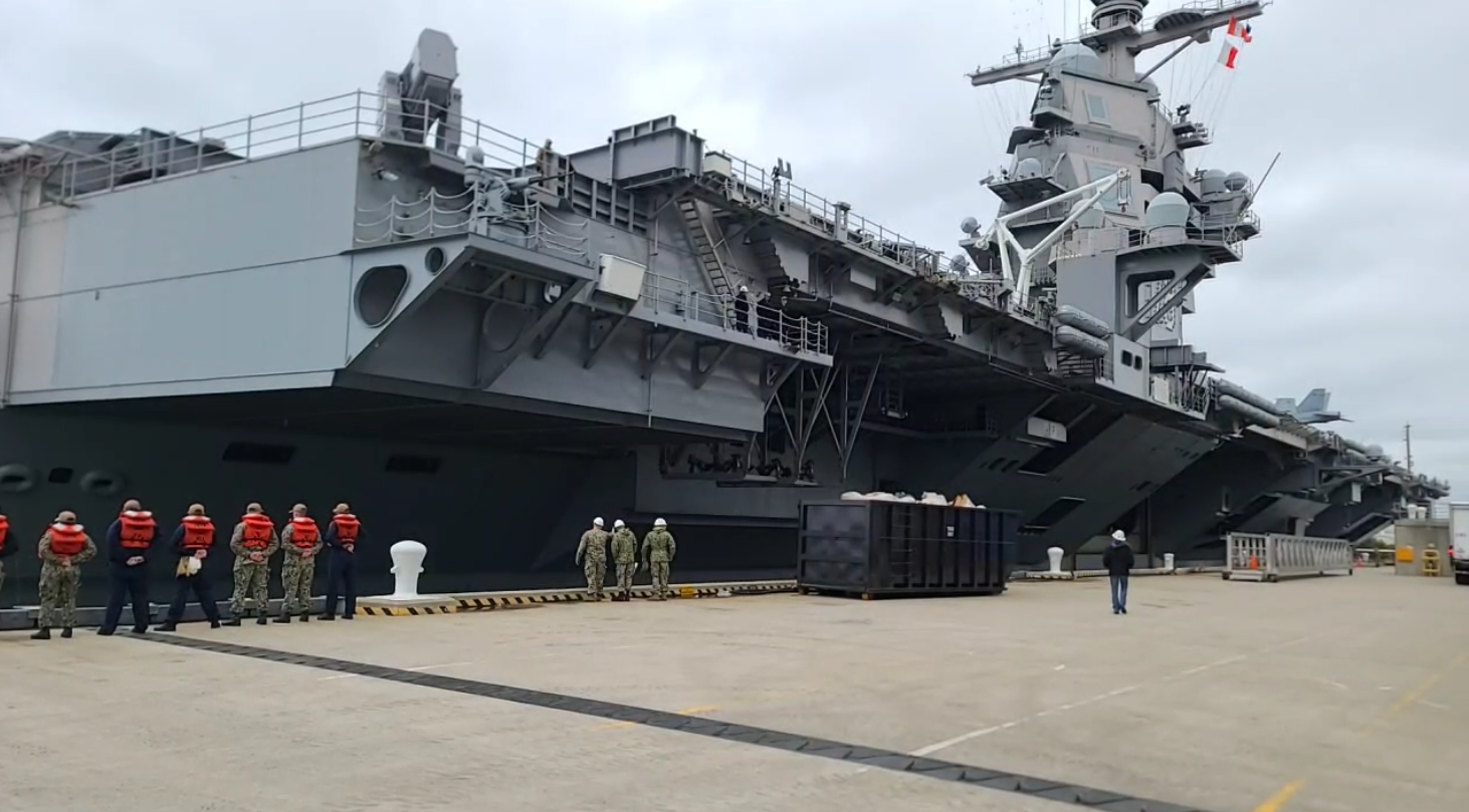 服役五年後，福特號航空母艦首次正式戰鬥部署| TechNews 科技新報