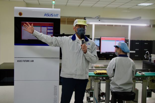 華碩揭密首座 AIoT 智慧示範工廠，打造完整工業 4.0 解決方案