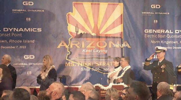 時隔近 80 年，美國海軍再度出現「亞利桑那」號