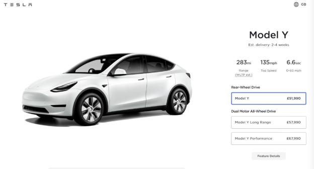 特斯拉網站程式碼暗示，將重新開賣低價版 Model Y