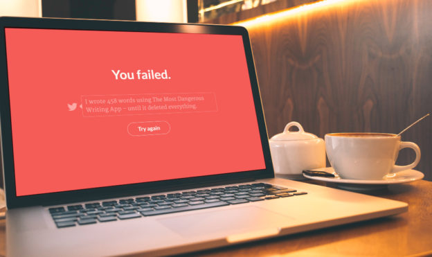 5 秒不打字、文章就消失，「最危險」的寫作工具為何能吸引 3 萬人使用？