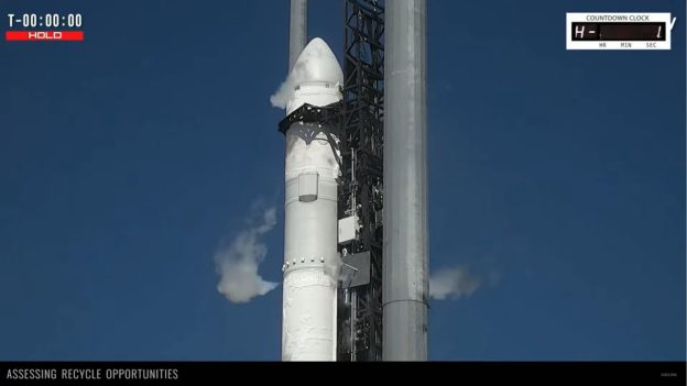 發射範圍內船隻亂入、上級燃油壓力過低，人族 1 號火箭二度取消發射