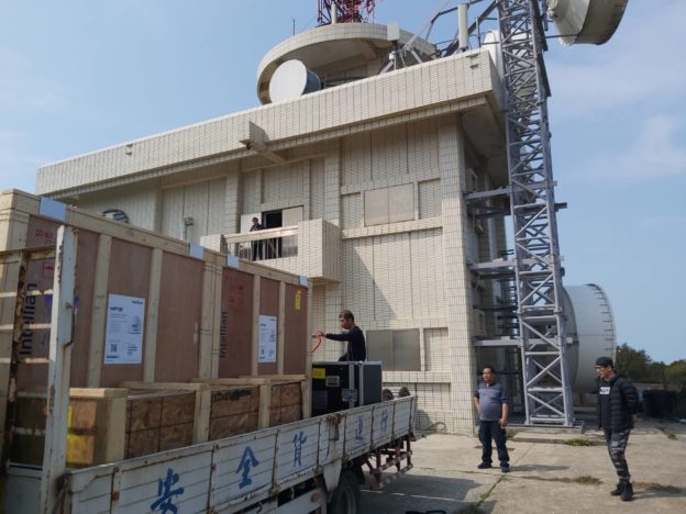 確保基本通訊，非同步衛星網路暨備援網路設備今抵達馬祖