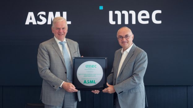 imec 與 ASML 簽定備忘錄，強化 high-NA EUV 合作