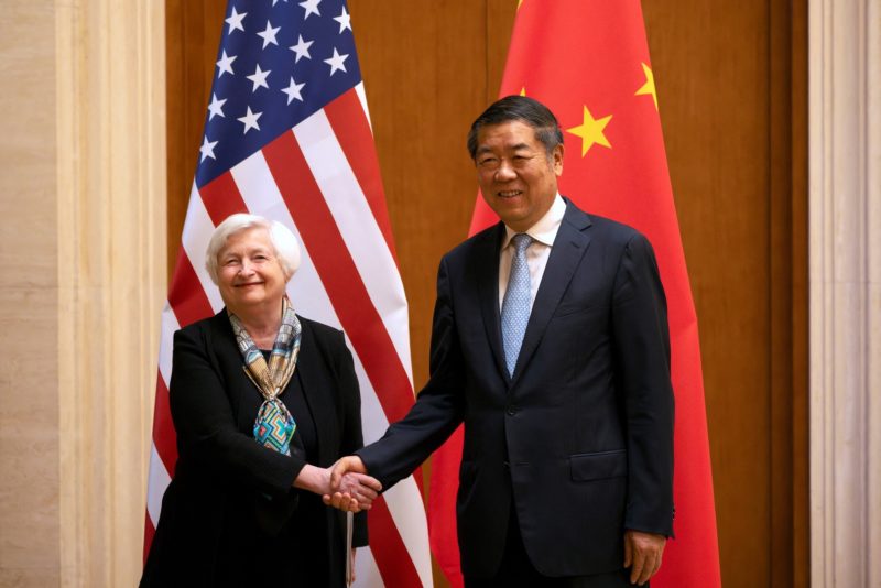 華爾街日報：葉倫訪中穩定關係，仍難擋局部脫鉤