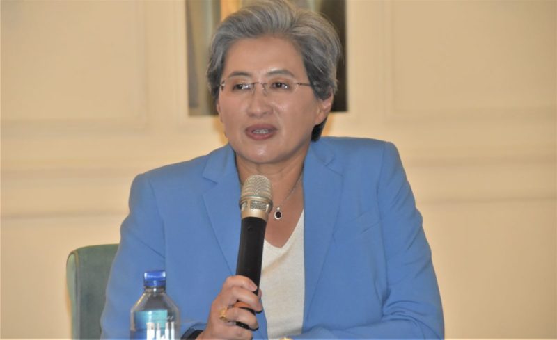 不甩三星搶單傳言挺台鏈，蘇姿丰反問：你相信南韓媒體報導嗎？