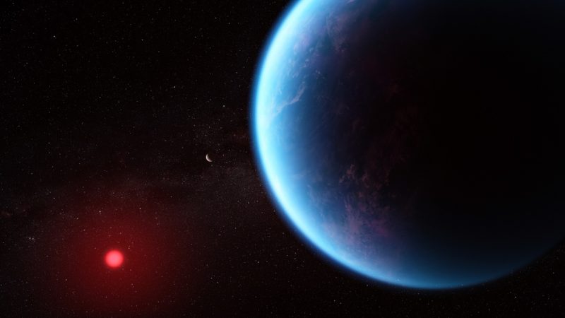 韋伯望遠鏡觀測氫氣海洋行星 K2-18b,發現僅由生物產生的分子