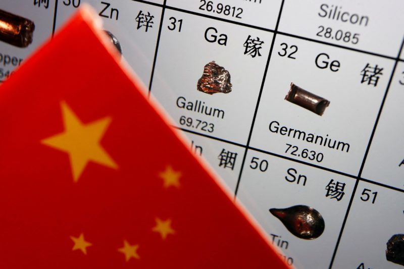 中國祭鎵鍺禁令先自傷!庫存升、價格崩,官方低調准出口