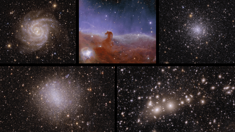 揭開暗物質宇宙第一步！歐幾里得望遠鏡發回首批驚人彩色影像